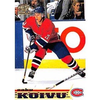 Řadové karty - Koivu Saku - 1998-99 Paramount No.113