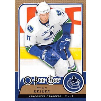 Řadové karty - Kesler Ryan - 2008-09 O-Pee-Chee No.259