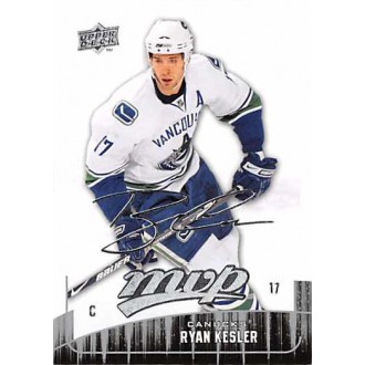 Řadové karty - Kesler Ryan - 2009-10 MVP No.12