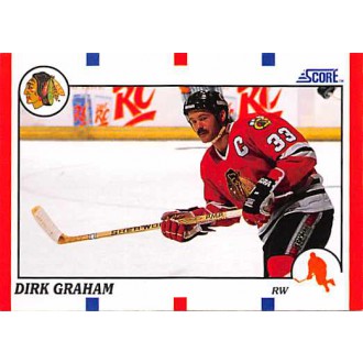 Řadové karty - Graham Dirk - 1990-91 Score American No.17