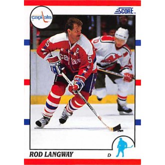 Řadové karty - Langway Rod - 1990-91 Score American No.20