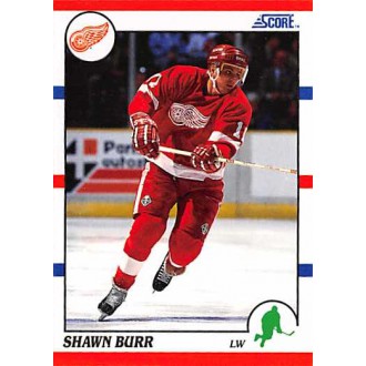 Řadové karty - Burr Shawn - 1990-91 Score American No.49