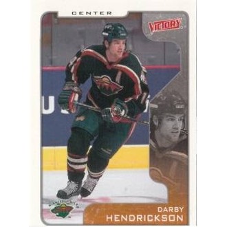 Řadové karty - Hendrickson Darby - 2001-02 Victory No.176