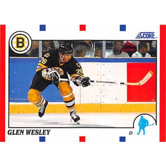 Řadové karty - Wesley Glen - 1990-91 Score American No.97