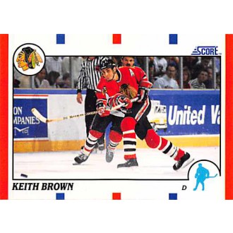 Řadové karty - Brown Keith - 1990-91 Score American No.161