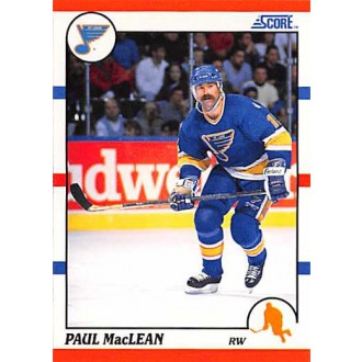 Řadové karty - MacLean Paul - 1990-91 Score American No.203