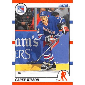 Řadové karty - Wilson Carey - 1990-91 Score American No.254