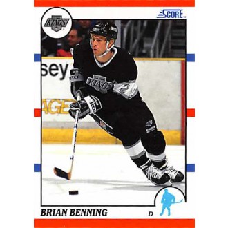Řadové karty - Benning Brian - 1990-91 Score American No.306