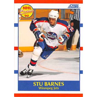 Řadové karty - Barnes Stu - 1990-91 Score American No.391