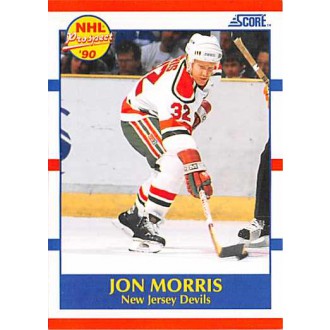 Řadové karty - Morris Jon - 1990-91 Score American No.401