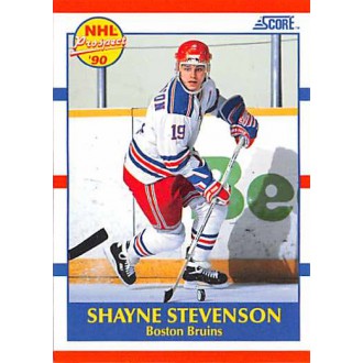 Řadové karty - Stevenson Shayne - 1990-91 Score American No.405