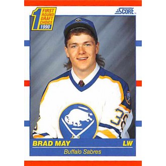 Řadové karty - May Brad - 1990-91 Score American No.427