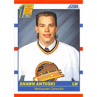 Řadové karty - Antoski Shawn - 1990-91 Score American No.429
