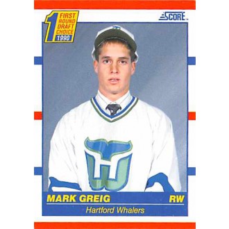 Řadové karty - Greig Mark - 1990-91 Score American No.431