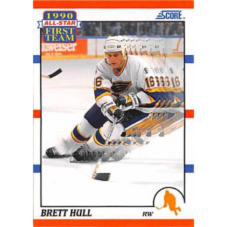 Řadové karty - Hull Brett - 1990-91 Score American No.317