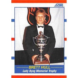 Řadové karty - Hull Brett - 1990-91 Score American No.366