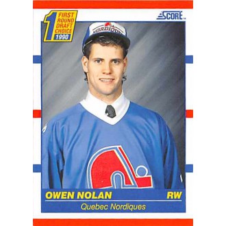 Řadové karty - Nolan Owen - 1990-91 Score American No.435