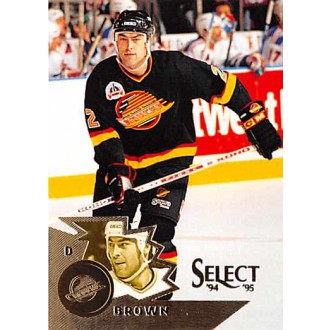 Řadové karty - Brown Jeff - 1994-95 Select No.110