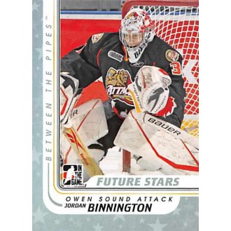 Řadové karty - Binnington Jordan - 2010-11 Between The Pipes No.19