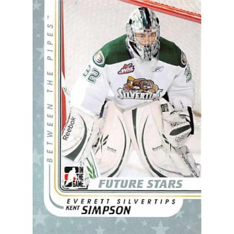 Řadové karty - Simpson Kent - 2010-11 Between The Pipes No.21