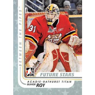 Řadové karty - Roy Olivier - 2010-11 Between The Pipes No.34