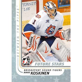 Řadové karty - Koskinen Mikko - 2010-11 Between The Pipes No.80