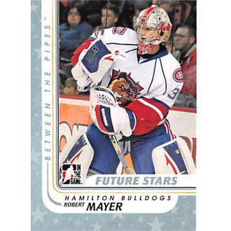 Řadové karty - Mayer Robert - 2010-11 Between The Pipes No.82