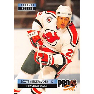 Řadové karty - Niedermayer Scott - 1992-93 Pro Set No.232