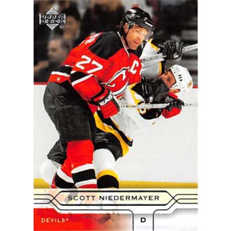 Řadové karty - Niedermayer Scott - 2004-05 Upper Deck No.105