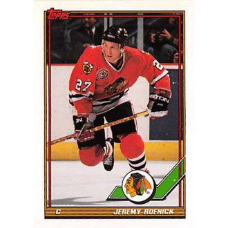 Řadové karty - Roenick Jeremy - 1991-92 Topps No.106