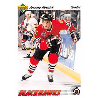 Řadové karty - Roenick Jeremy - 1991-92 Upper Deck No.166