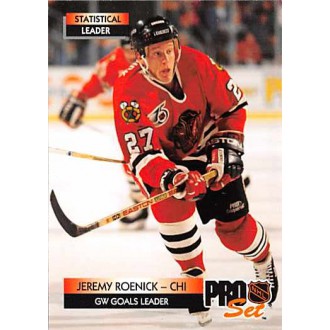 Řadové karty - Roenick Jeremy - 1992-93 Pro Set No.252