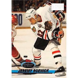 Paralelní karty - Roenick Jeremy - 1993-94 Stadium Club First Day Issue No.190