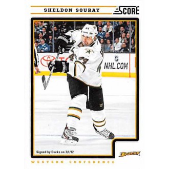 Řadové karty - Souray Sheldon - 2012-13 Score No.50
