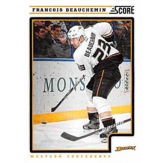 Řadové karty - Beauchemin Francois - 2012-13 Score No.51