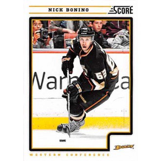 Řadové karty - Bonino Nick - 2012-13 Score No.55