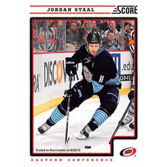 Řadové karty - Staal Jordan - 2012-13 Score No.102