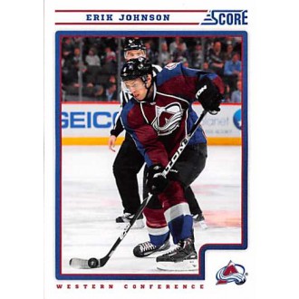 Řadové karty - Johnson Erik - 2012-13 Score No.138