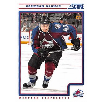 Řadové karty - Gaunce Cameron - 2012-13 Score No.141