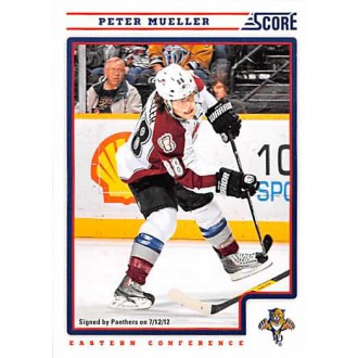 Řadové karty - Mueller Peter - 2012-13 Score No.144