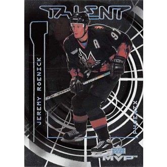 Insertní karty - Roenick Jeremy - 2000-01 MVP Talent No.M15