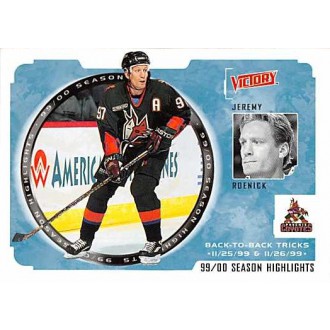 Řadové karty - Roenick Jeremy - 2000-01 Victory No.255