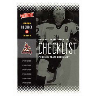 Řadové karty - Roenick Jeremy - 2000-01 Victory No.175