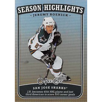 Insertní karty - Roenick Jeremy - 2008-09 O-Pee-Chee Season Highlights No.SH8