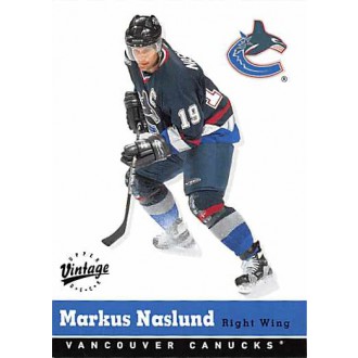 Řadové karty - Naslund Markus - 2000-01 Vintage No.347