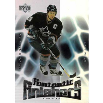 Insertní karty - Naslund Markus - 2001-02 Upper Deck Fantastic Finishers No.FF3