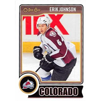 Řadové karty - Johnson Erik - 2014-15 O-Pee-Chee No.220