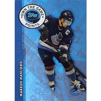 Insertní karty - Naslund Markus - 2003-04 Topps Own the Game No.OTG2
