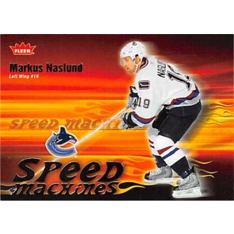Insertní karty - Naslund Markus - 2006-07 Fleer Speed Machines No.SM24