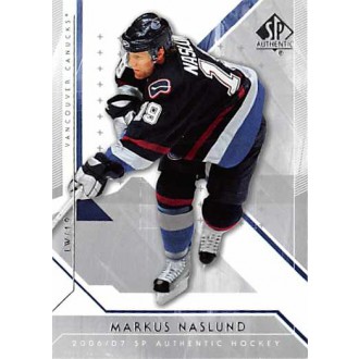 Řadové karty - Naslund Markus - 2006-07 SP Authentic No.3